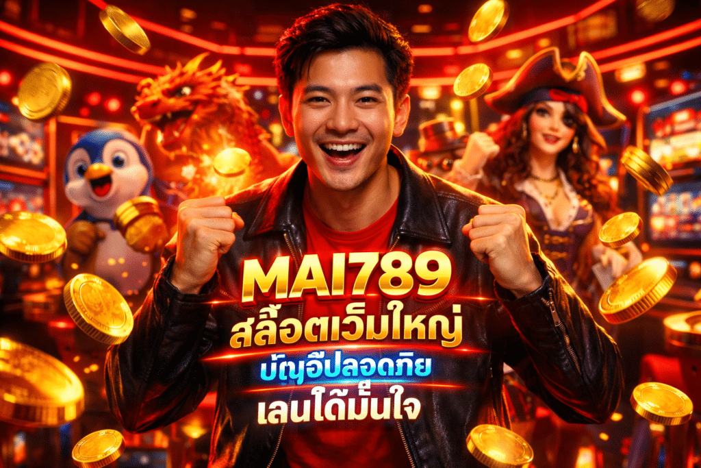 MAI789 สล็อตเว็บใหญ่ บัญชีปลอดภัย เล่นได้มั่นใจ