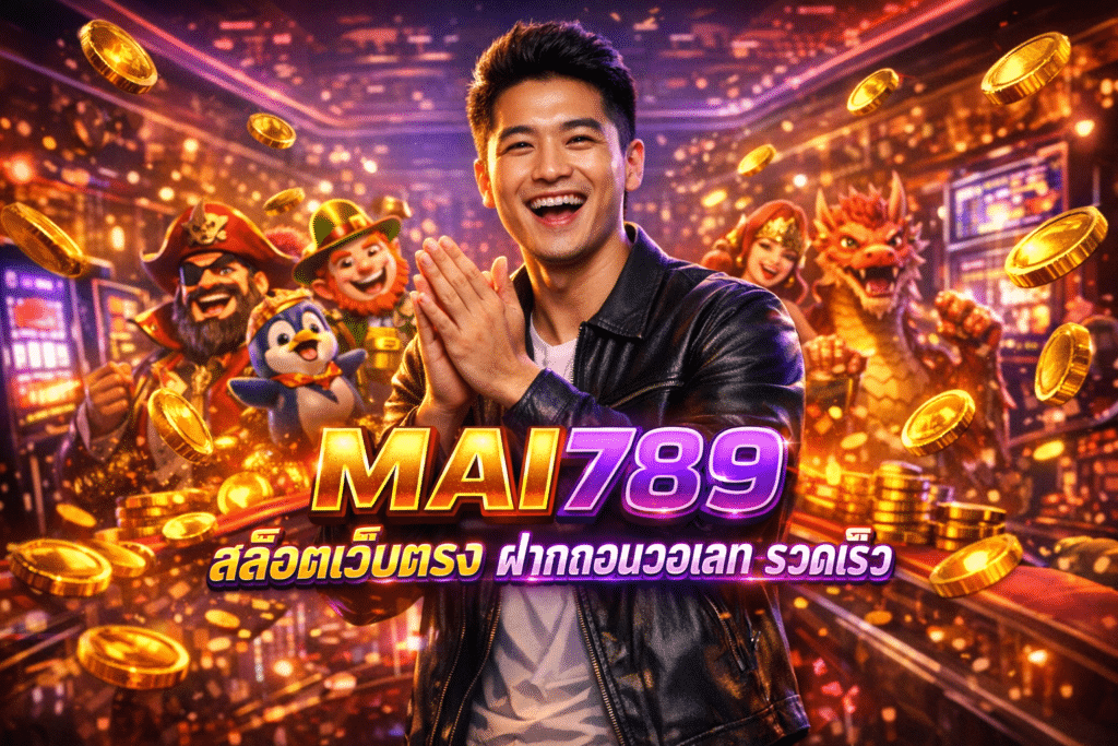 MAI789 สล็อตเว็บตรง ฝากถอนวอเลท รวดเร็ว