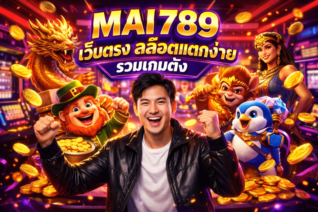 MAI789 เว็บตรง สล็อตแตกง่าย รวมเกมดัง