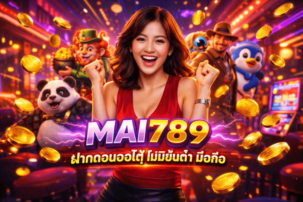 MAI789 ฝากถอนออโต้ ไม่มีขั้นต่ำ มือถือ