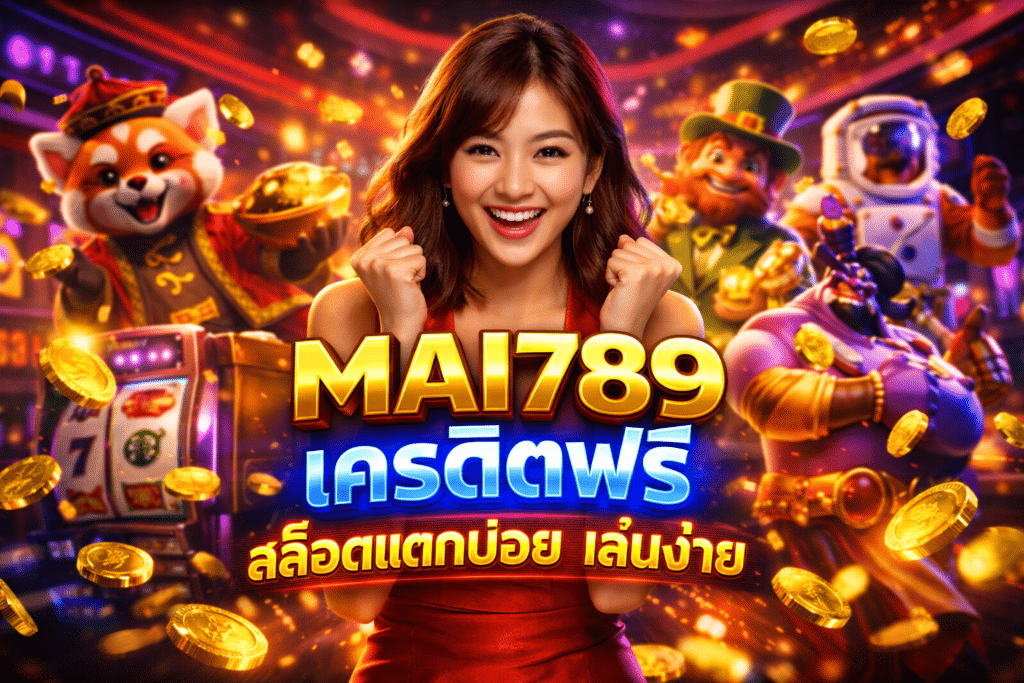 MAI789 เครดิตฟรี สล็อตแตกบ่อย เล่นง่าย