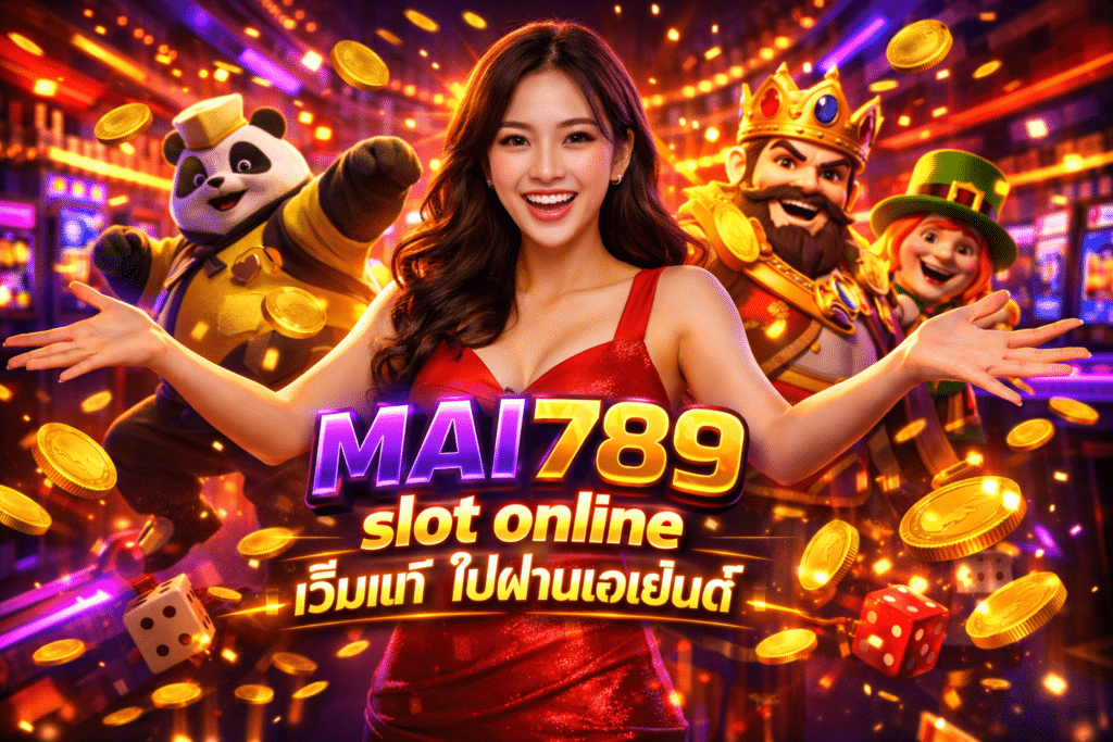 MAI789 slot online เว็บแท้ ไม่ผ่านเอเย่นต์